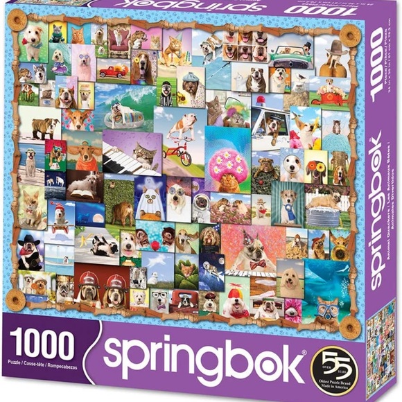 Puzzle, Springbok “Animal Quackers” - Picture 1 of 13